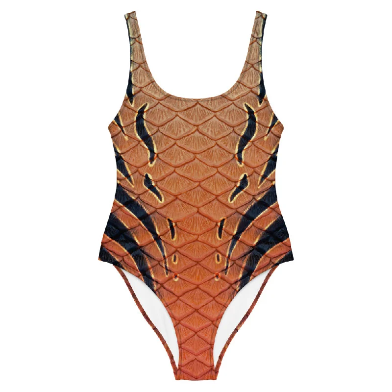 Dark Harvest One-Piece Swimsuit Sophisticated Women's Tailored
