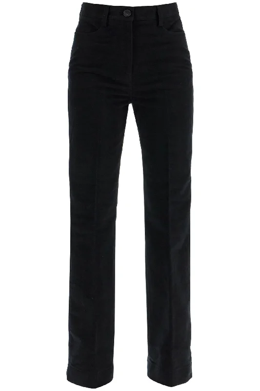 Toteme Women's High-Waisted Fla Pants In  Organic Cotton Refined Women's Hand - crafted