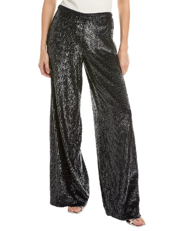 Emily Shalant Sequin Full Palazzo Pant Vacation