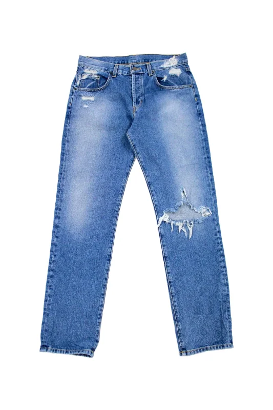 Carmar - Distressed Jeans Sleek Women's Metallic