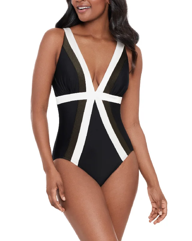 2024 Miraclesuit Spectra Trilogy One Piece - 6554352 British Gentlewoman Style