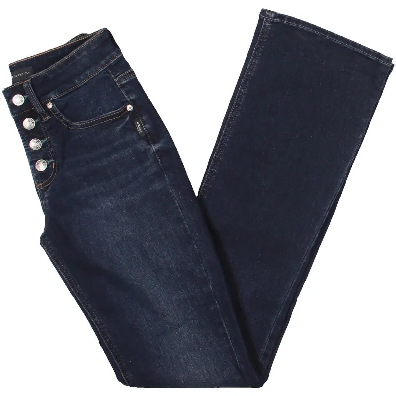 Womens Boot Cut Slim Fit Bootcut Jeans Classic Women's Tweed