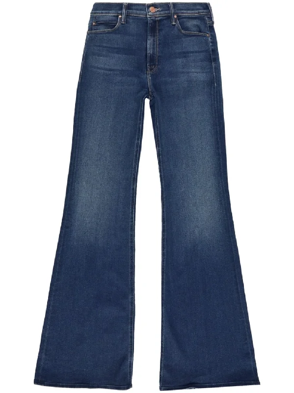 Mother Women's Jeans blue Polished Women's Silk