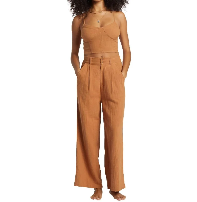 Tailor Made Trouser In Sandalwood Rugged Women's Outdoor 