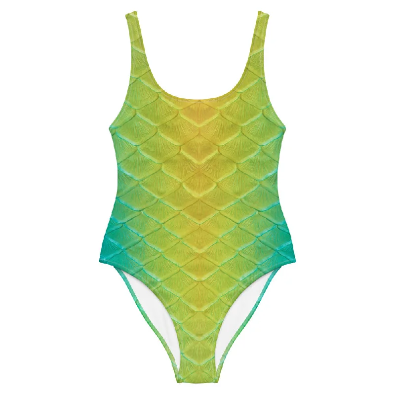 Jellyfish Jungle One-Piece Swimsuit Youthful Women's Pop