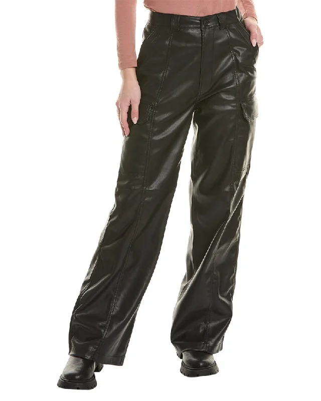HUDSON Jeans Black High-Rise Wide Leg Jean Luxurious Women's High -  end