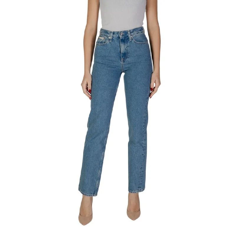 Calvin Klein Jeans  Cotton Jeans & Women's Pant Bohemian Women's Free