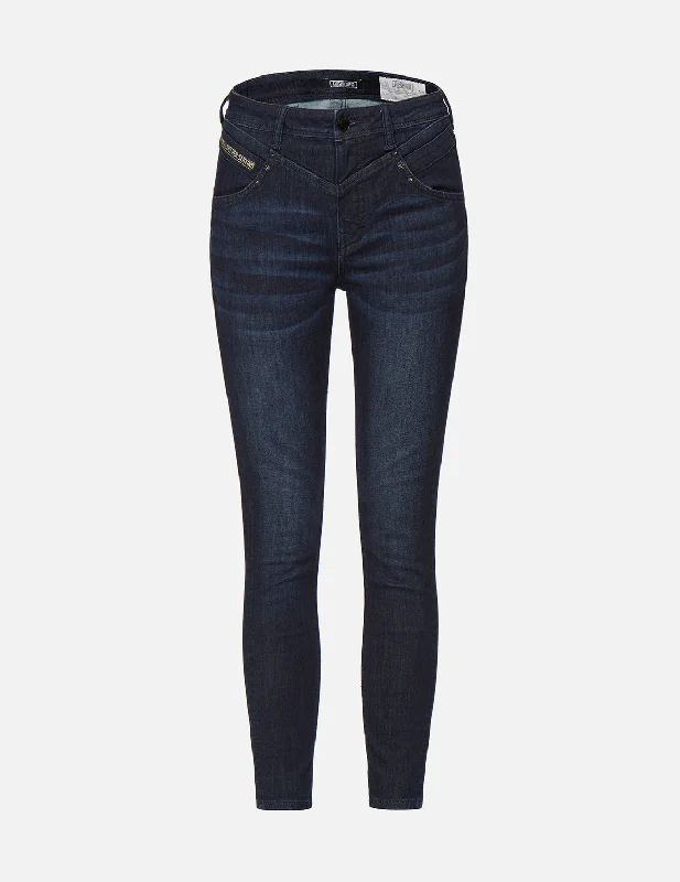 Seagull Embroidered Skinny Jeans Traditional Women's 