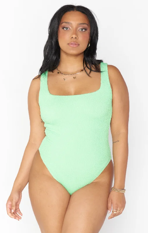 The Scrunch One Piece ~ Green Melon Modern Women's 
