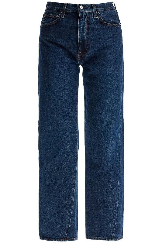 Toteme Women's  blue Organic Cotton Jeans With Twisted Seams Casual Women's Loose - fitting