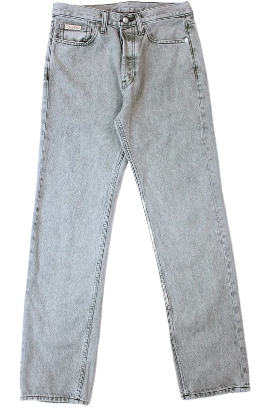 Calvin Klein - "Standard Straight" Jeans Vintage Women's 1970S 