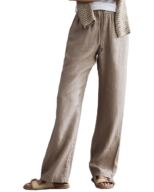 Reiss Cleo Linen Trouser Disco