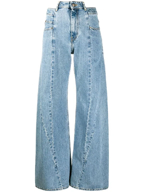 Maison Margiela Women's Jeans Clear blue Bohemian Women's Free