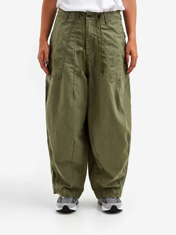 Needles H.D. Fatigue Pant W - Olive Sophisticated Women's 