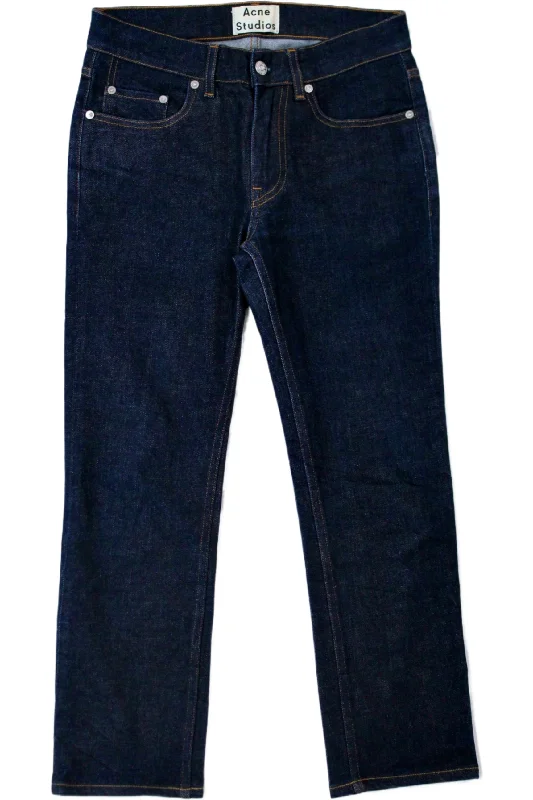 Acne Studios - Indigo Denim Laid - back Women's Style