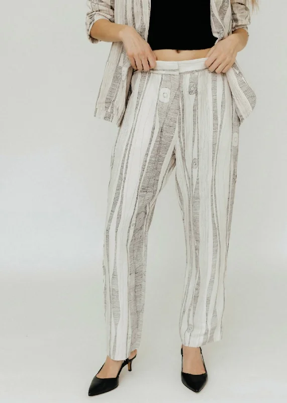 Narobi Pants In Dirty White Traditional Women's 