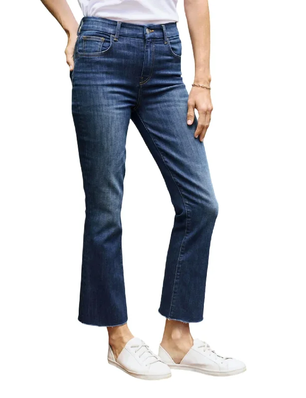 Killian High Rise Jeans In Medwash Youthful Women's Anime - inspired