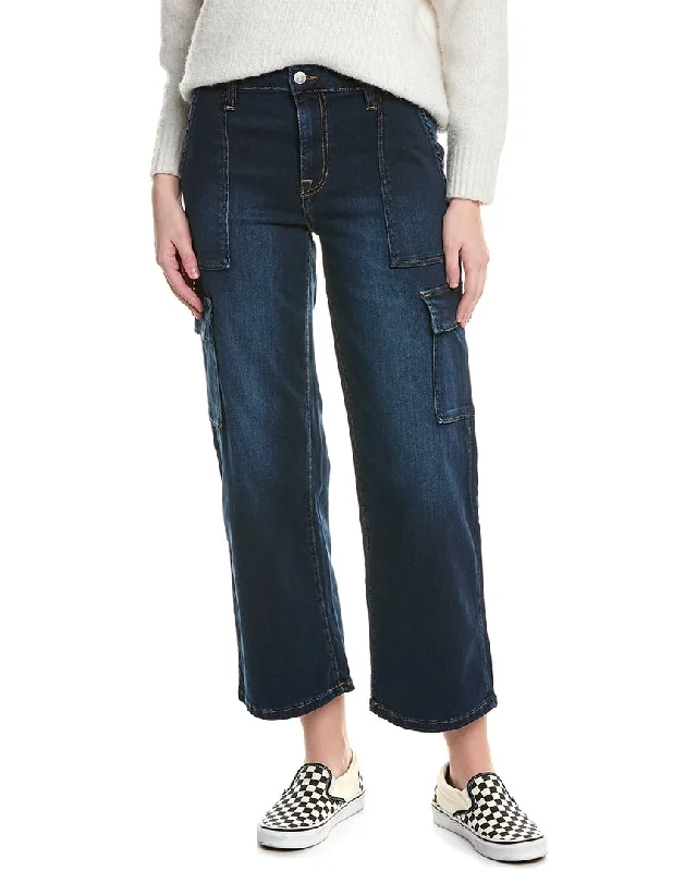 HUDSON Jeans Rosalie Europa Wide Leg Cargo Jean British Gentlewoman Style