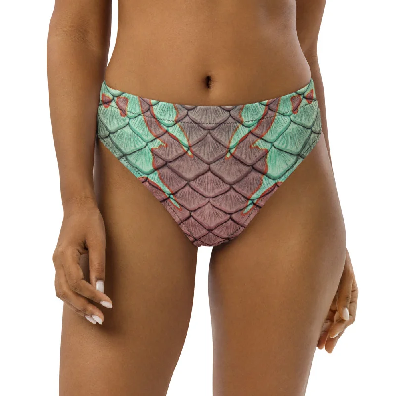 The Nautilus Recycled High-Waisted Bikini Bottom garde
