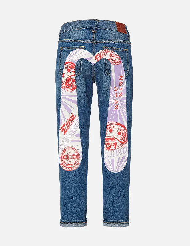 Daruma and Kamon Daicock Boyfriend Jeans Contemporary 