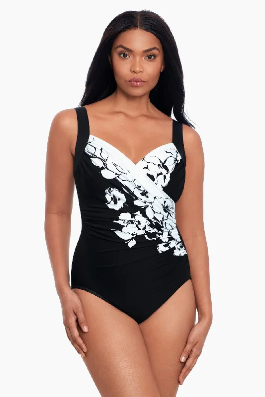 Sub Rosa Sanibel One Piece Swimsuit DD-Cup Practical Women's Multi - 