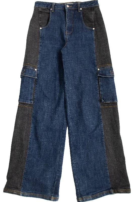 I Am Gia - Wide Leg Jeans Dapper Women's 1920S