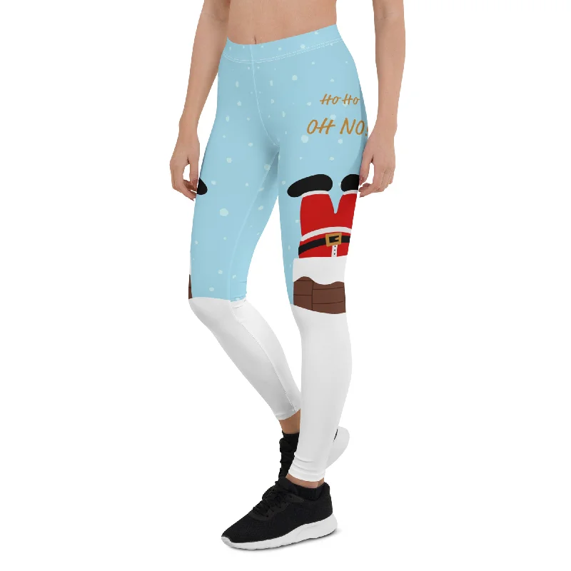 Ho Ho Oh No Leggings Traditional Women's 