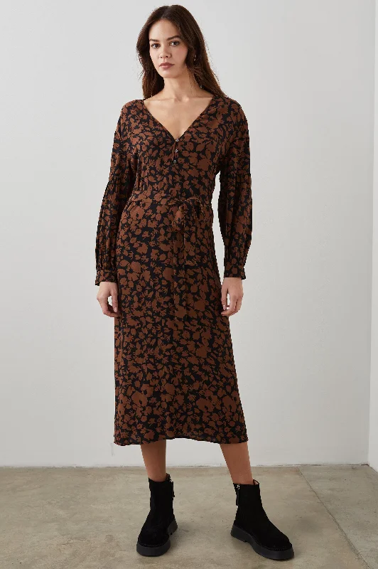FABIAN DRESS - GARDEN SILHOUETTE Minimalist Women's Casual