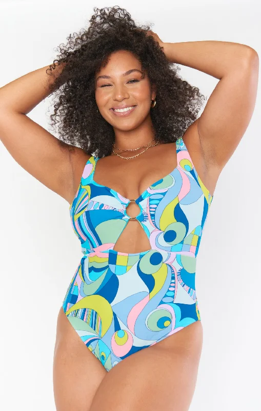Summer One Piece ~ Go Go Geo Refined Women's 
