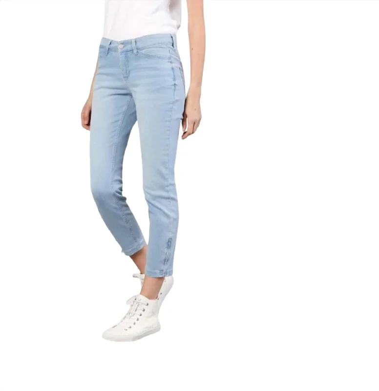 Women's Dream Chic Crop Jean In Bluewash Sharp Women's Italian