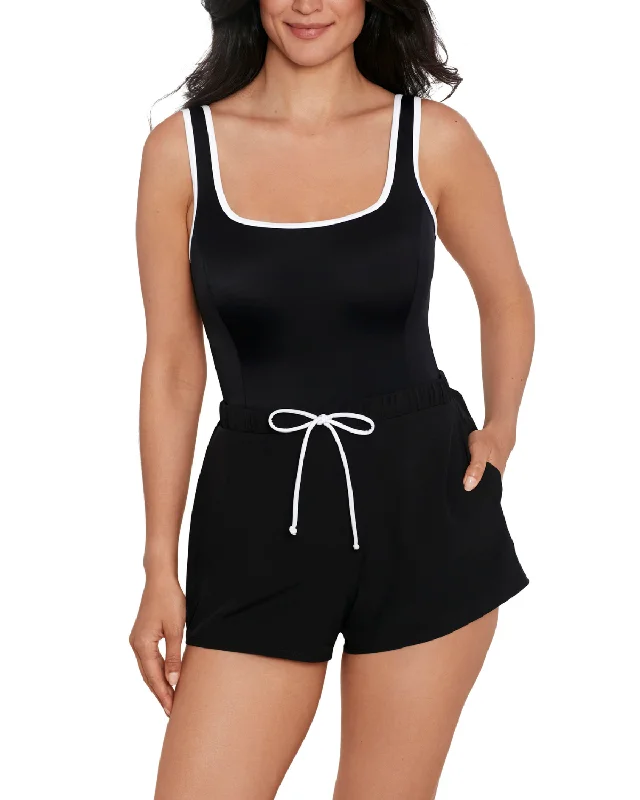2024 Shape Solver Sport Jogger Scoop Tank One Piece Swimsuit - 70100029 Cool Women's Distressed 2024 Shape Solver Sport Jogger Scoop Tank One Piece Swimsuit - 70100029 Cool Women's Distressed