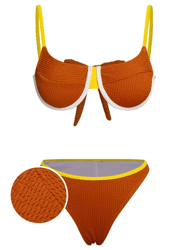 1940s Knitted Back Strap Bikini purpose