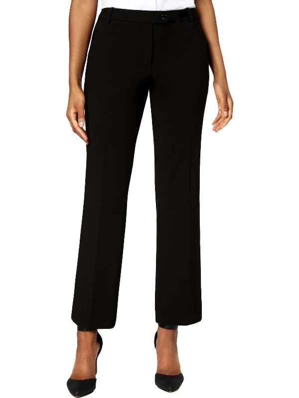 Womens Cropped Modern Fit Dress Pants Sustainable Organic