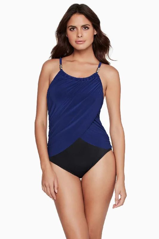 Lisa One Piece Swimsuit Unique Women's Upcycled
