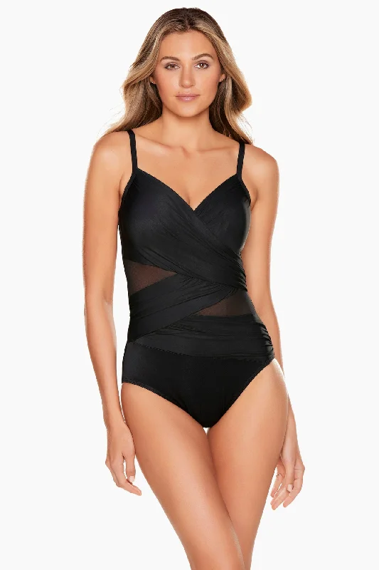 Mystify One Piece Swimsuit DDD-Cup Cool Women's Distressed