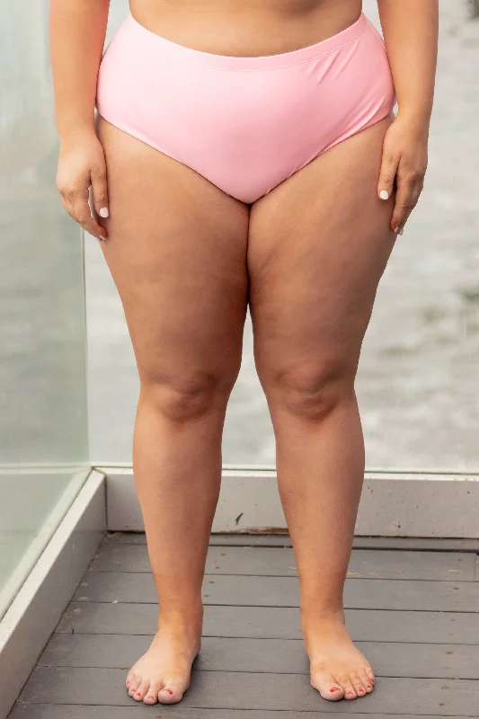 Dance Of The Palm Trees Swim Bottom, Pink Athletic Women's 