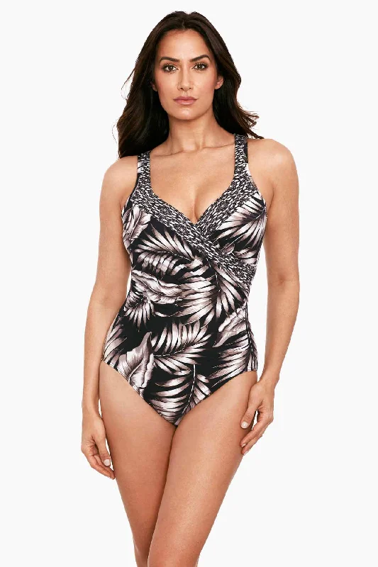 Oasis Colorblock It's A Wrap One Piece Swimsuit Adventure