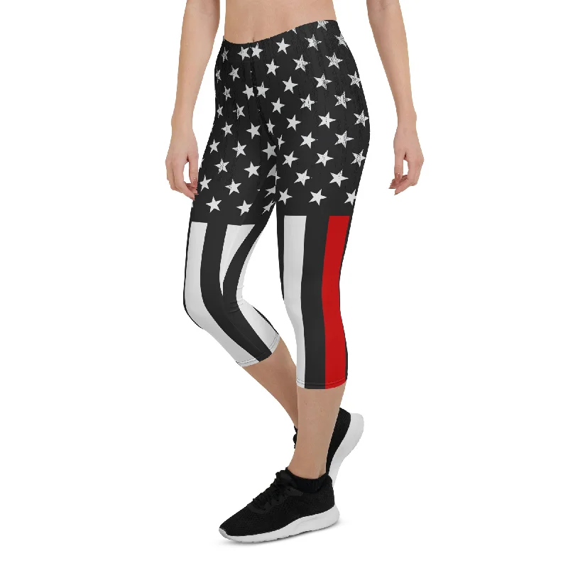 First Responder Firefighter Capris Refined Women's 