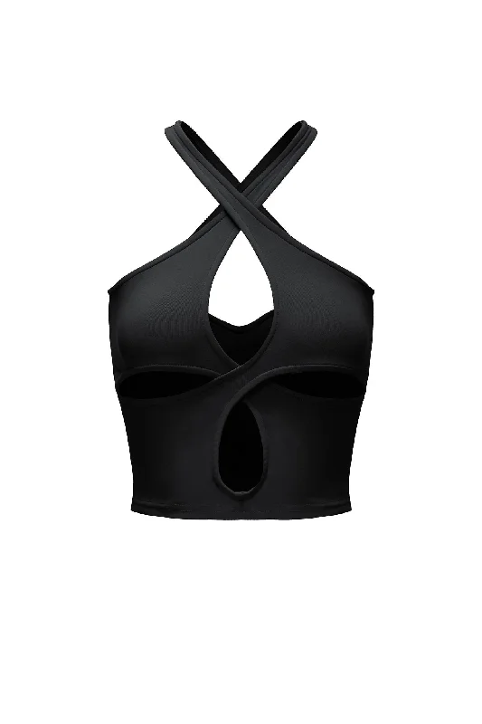 Waris Top - Black Relaxed Women's Beachy