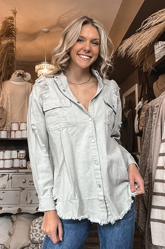 Dusty Lynne Grey Jacket Refined Women's Velvet