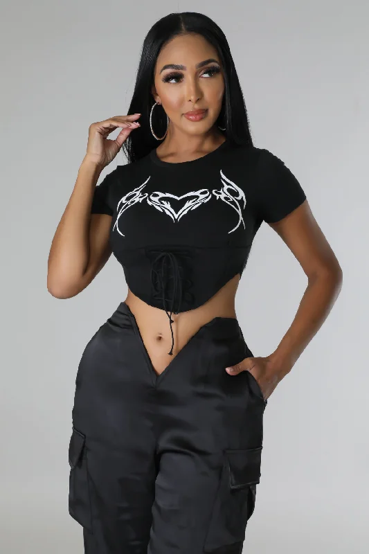 Let's Rock It Top Sharp Women's Italian