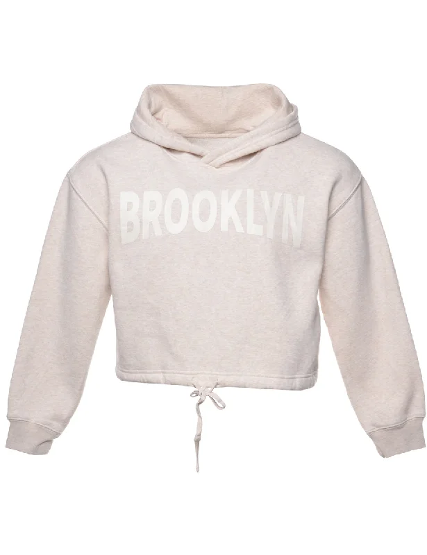 Cropped Brooklyn Hoodie - M Refined Women's Classic 