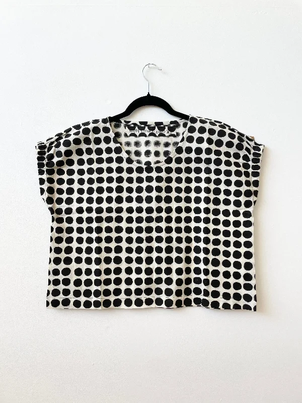 Zelia Big Black Dots (XS-XXL) Refined Women's Velvet