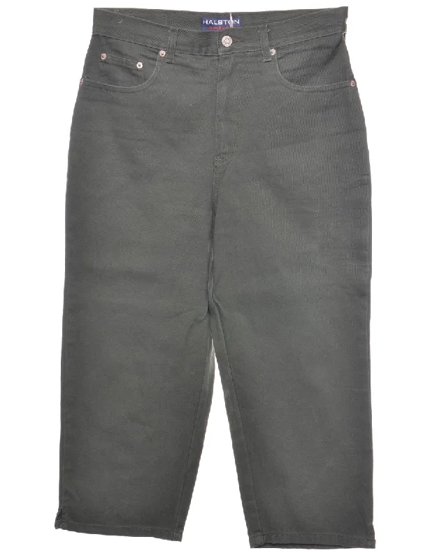 Cropped Tapered Jeans - W32 L22 French