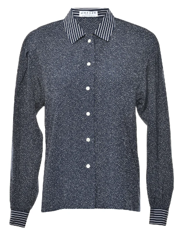 Spotty Shirt - S Relaxed Women's Beachy