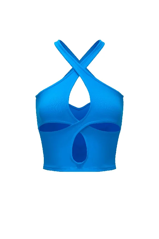 Waris Top - Blue Trendy Women's Oversized