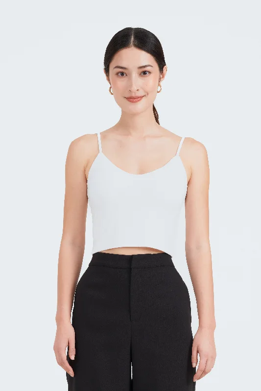Zoe Cropped Camisole Top Scandinavian