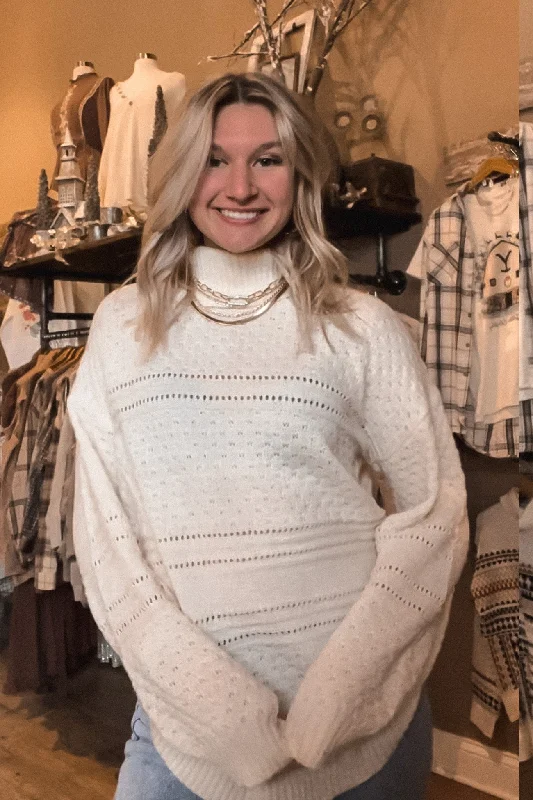 Fresh Snowfall Sweater Bold Women's Animal Print
