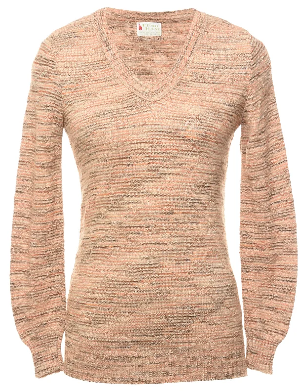 Light Brown Jumper - M British Gentlewoman Style