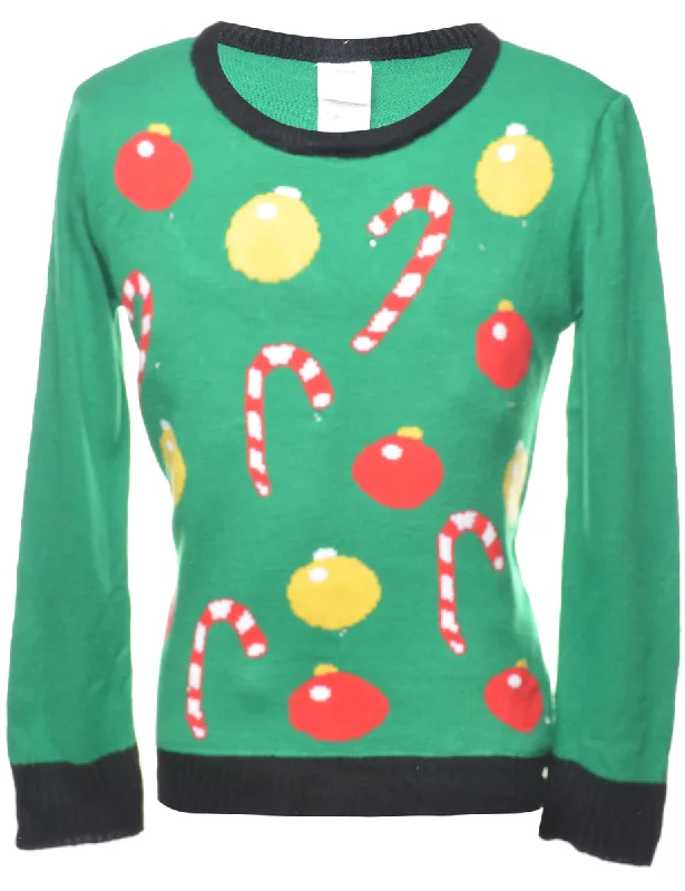 Festive Season Christmas Jumper - M Youthful Women's Pop